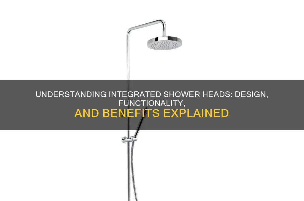 what is an integrated shower head