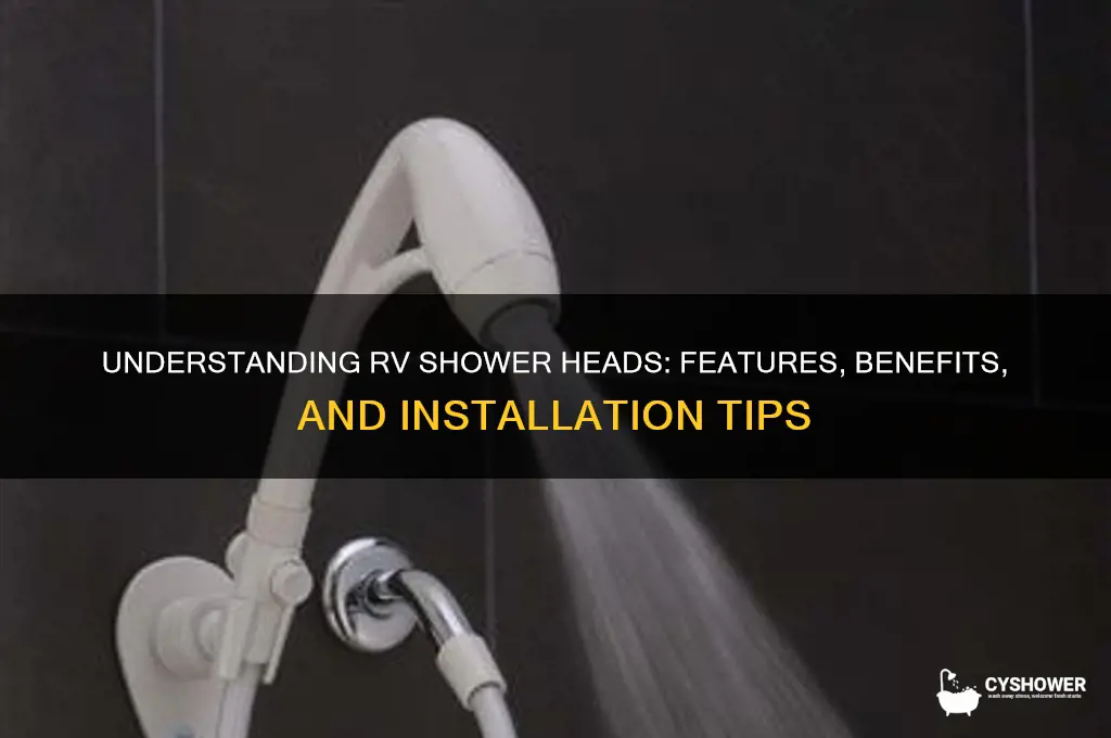 what is an rv shower head