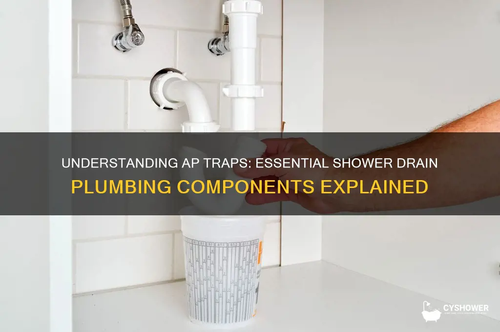 what is ap trap for shower drain