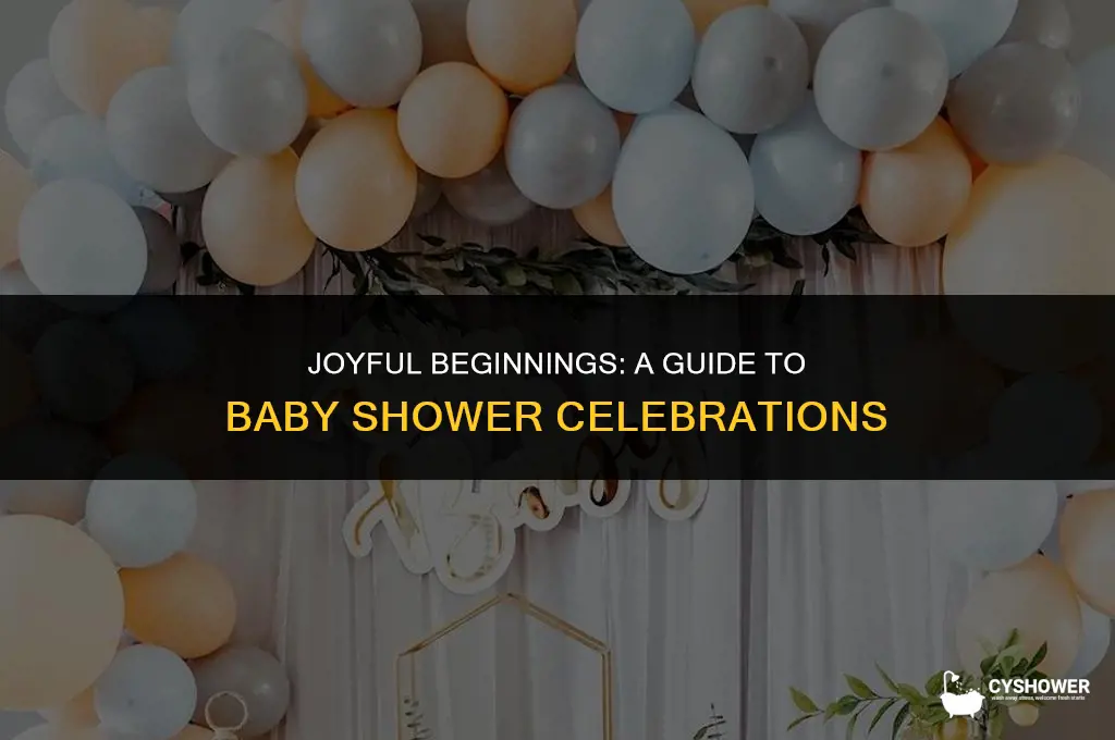 what is baby shower celebration