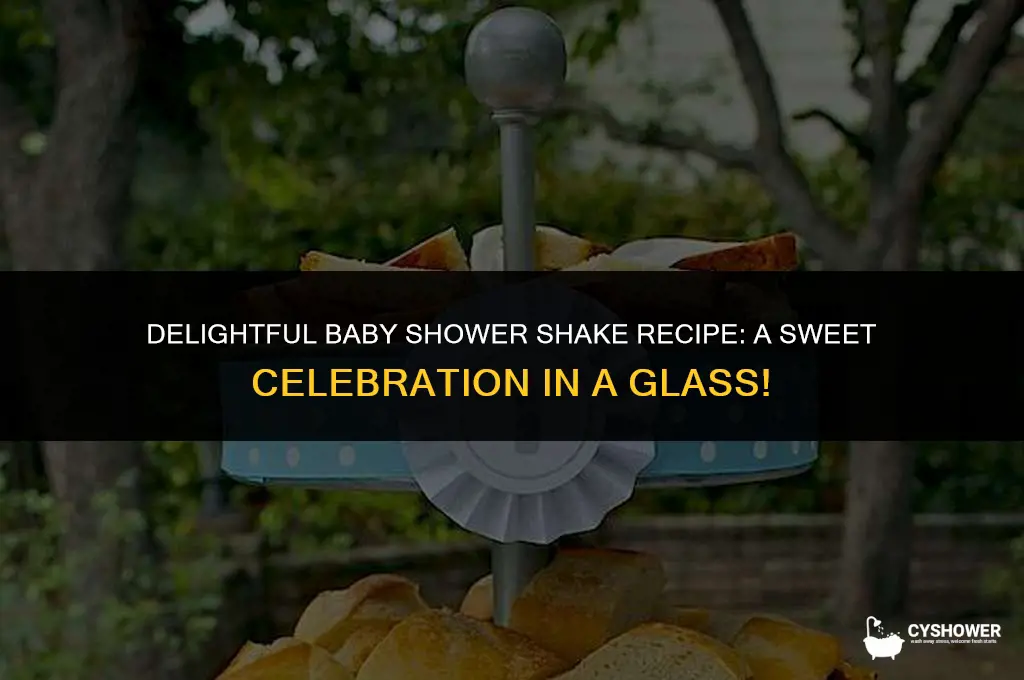what is baby shower shake in a recipe
