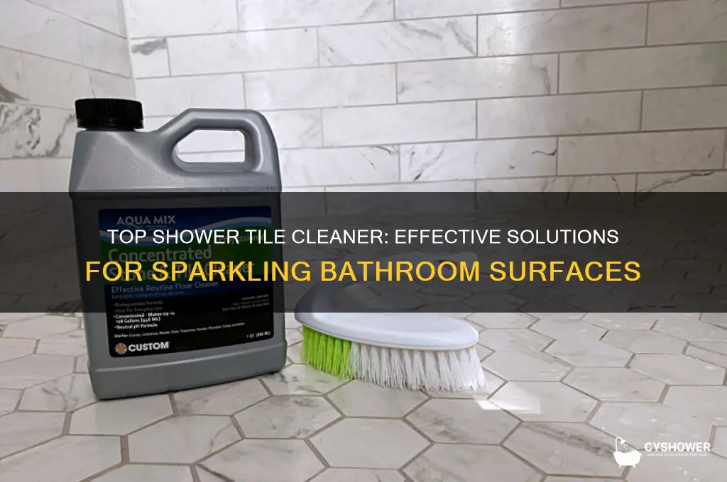 what is best shower tile cleaner
