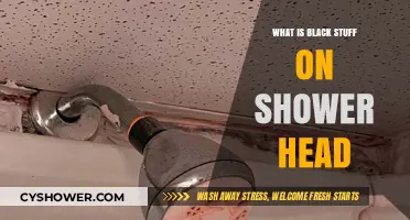 What Causes Black Stuff on Shower Heads and How to Remove It