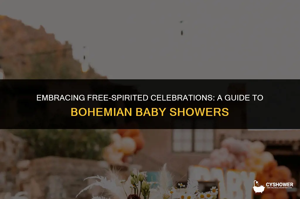 what is bohemian baby shower