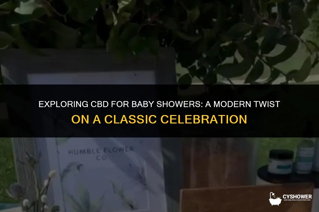 what is cbd baby shower