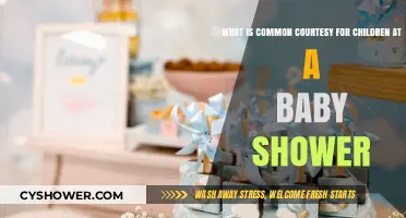 Teaching Tots: Common Courtesy at a Baby Shower
