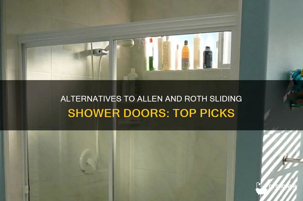 what is comparable to allen and roth sliding shower doors