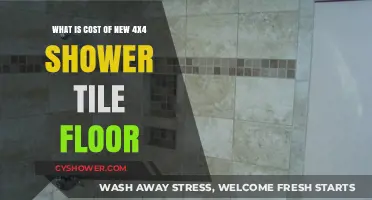 Budgeting for a 4x4 Shower Tile Floor: Cost Breakdown