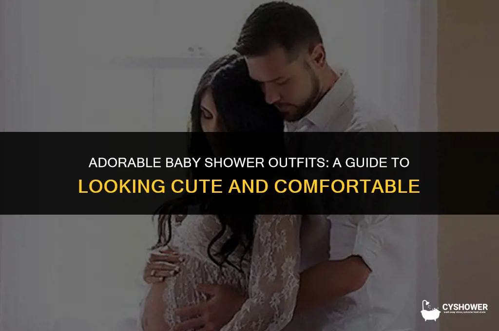 what is cute to wear to my baby shower