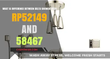Delta Shower Head RP52149 vs. 58467: Key Differences Explained