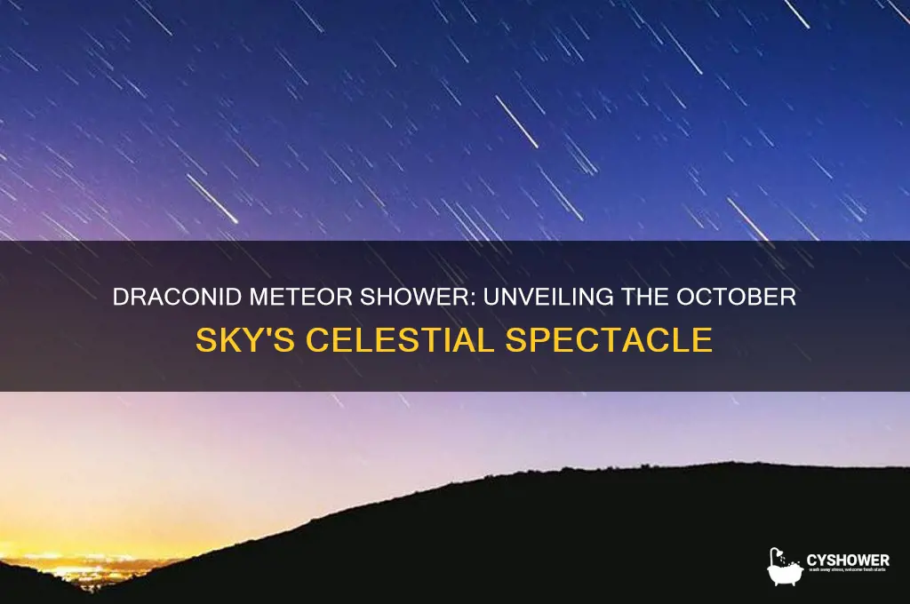 what is draconid meteor shower