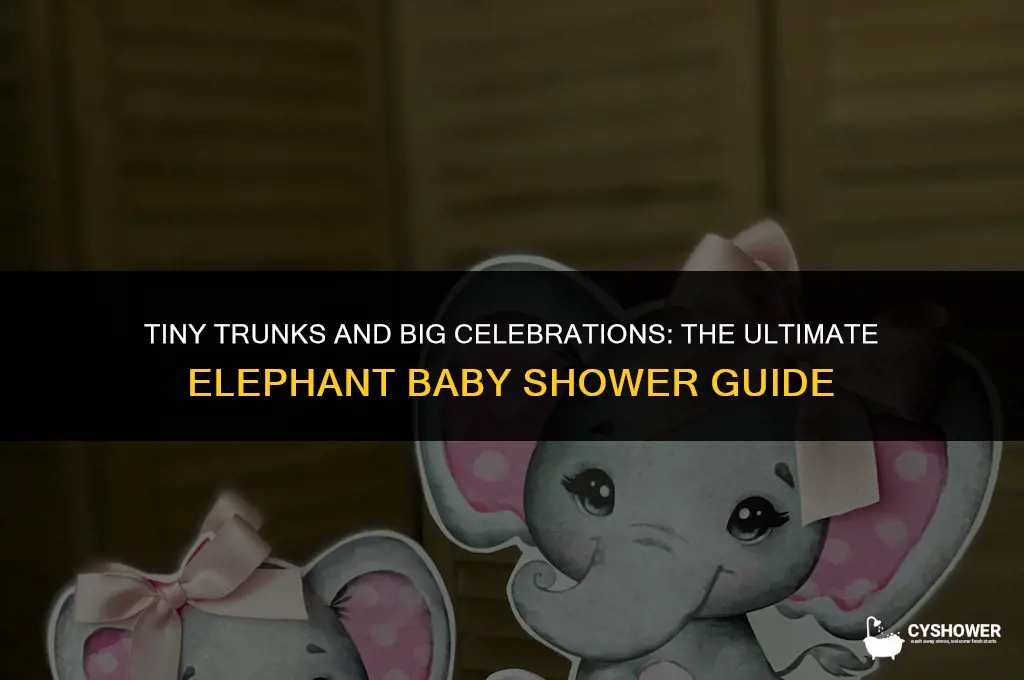 what is elephant baby shower
