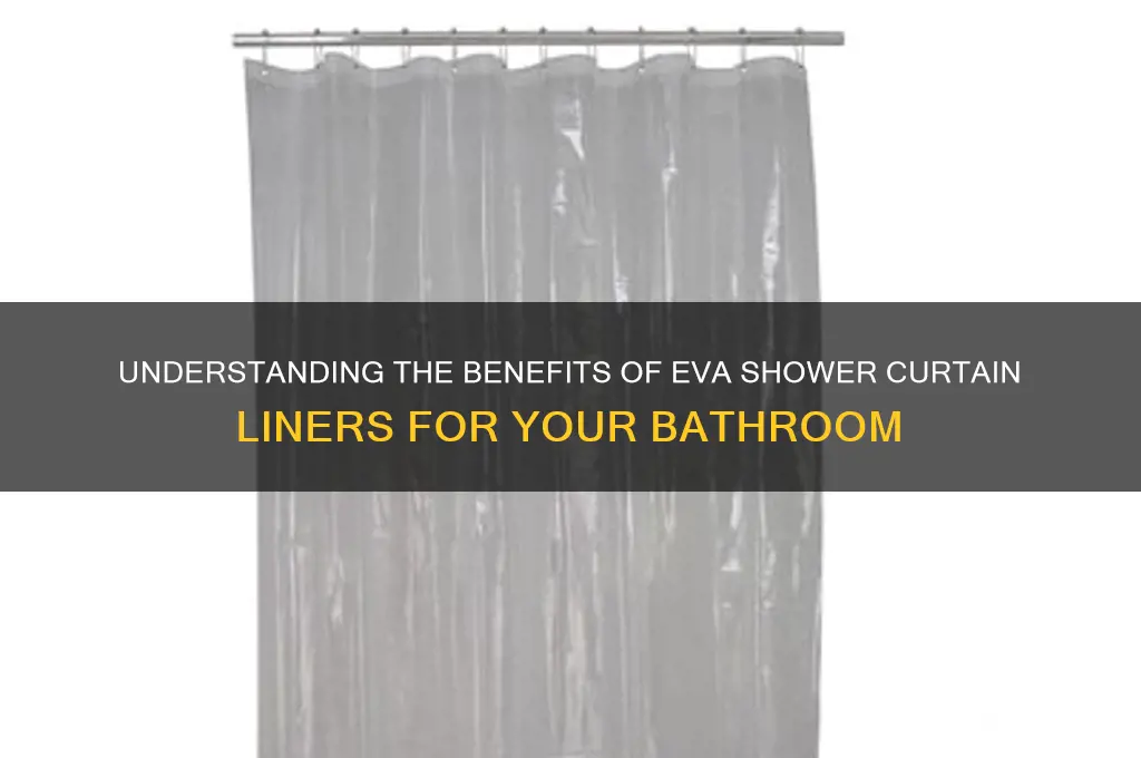 what is eva shower curtain liner