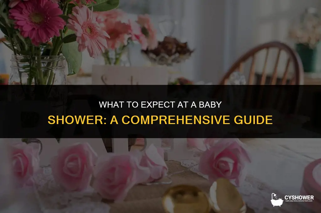 what is expected at a baby shower