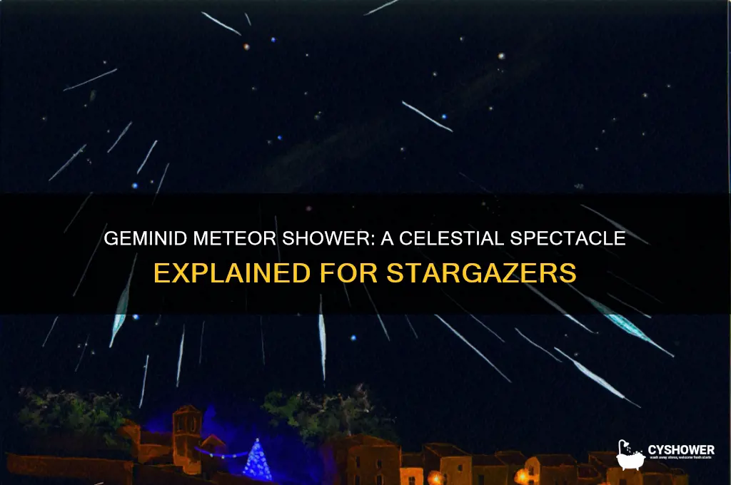 what is geminid meteor shower