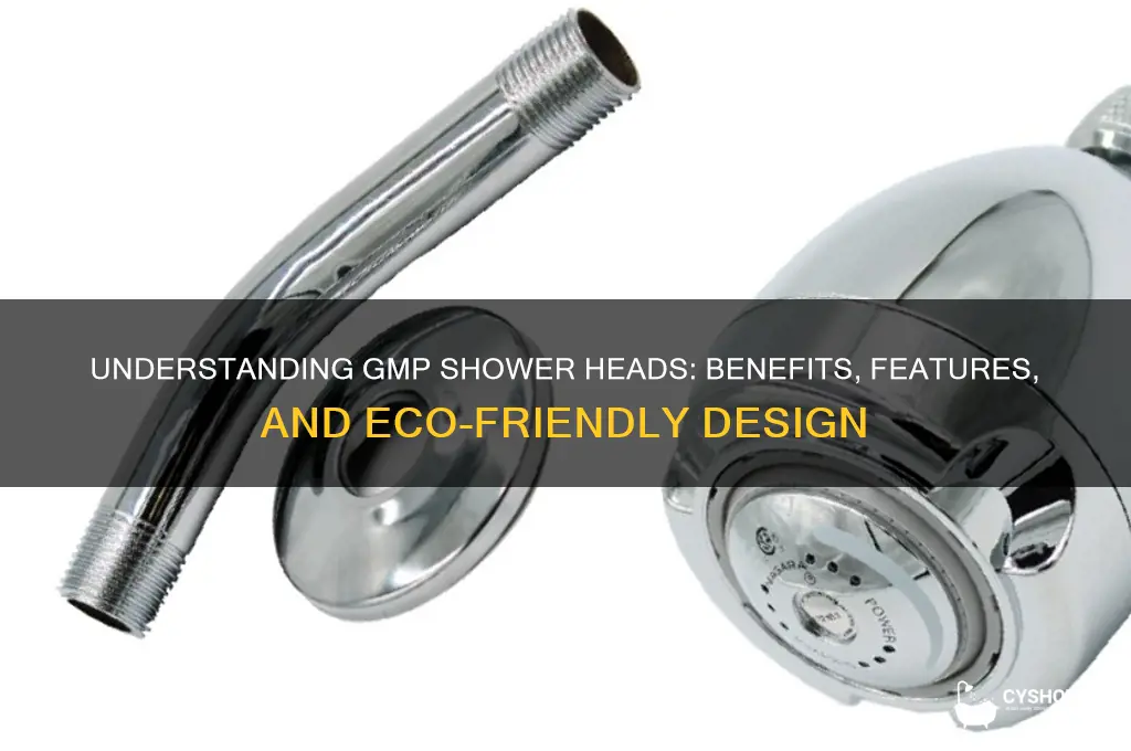 what is gmp shower head