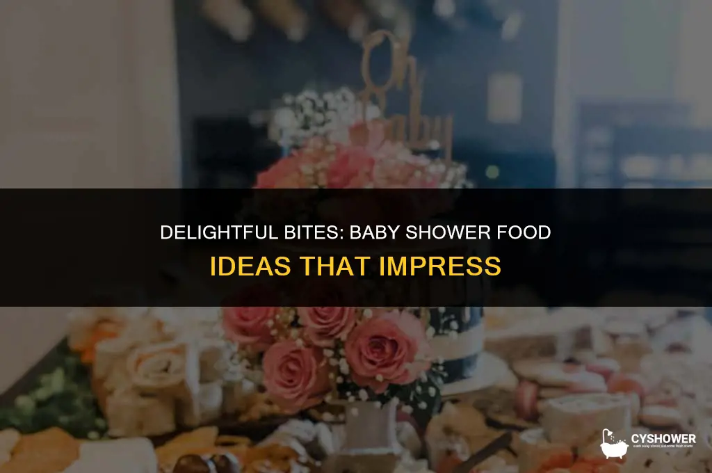what is good food to serve at a baby shower