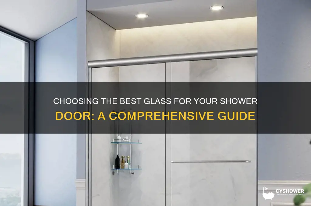 what is good glass for shower door