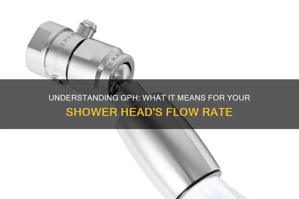 what is gph on a shower head