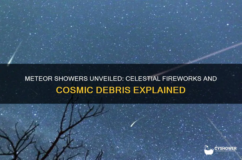 what is hapening during a meteor shower