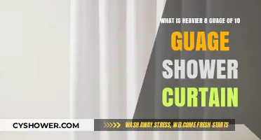 Which Shower Curtain Weighs More: 8 Gauge or 10 Gauge?