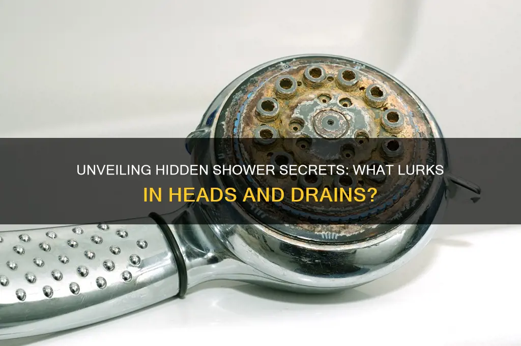 what is in our shower heads and drains