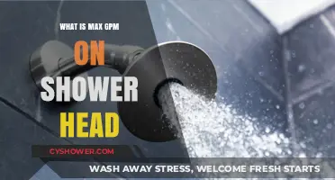 Understanding Max GPM on Shower Heads: Efficiency and Water Conservation