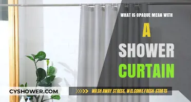 Understanding Opaque Shower Curtains: Privacy, Functionality, and Style Explained