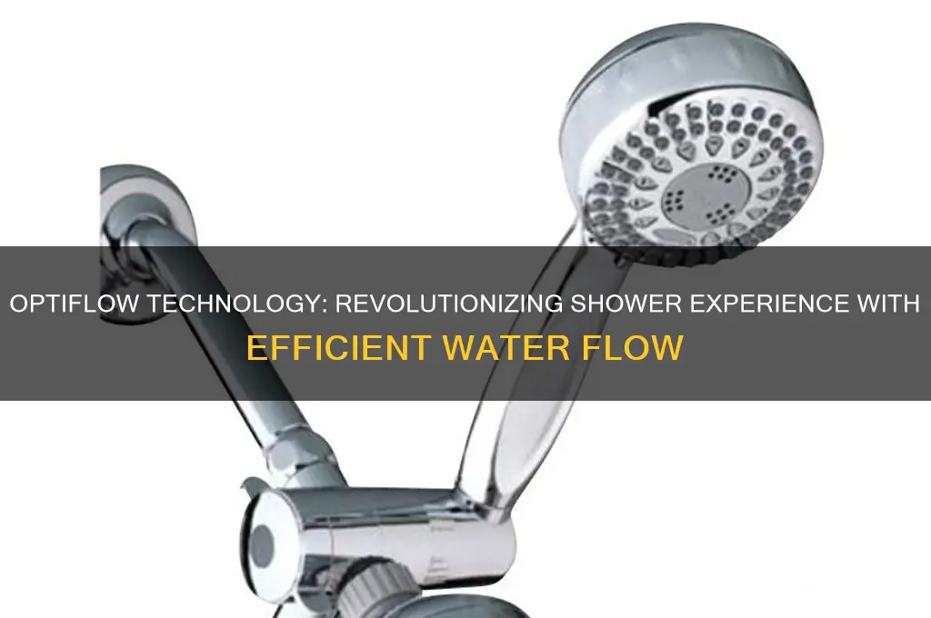what is optiflow technology in a shower head