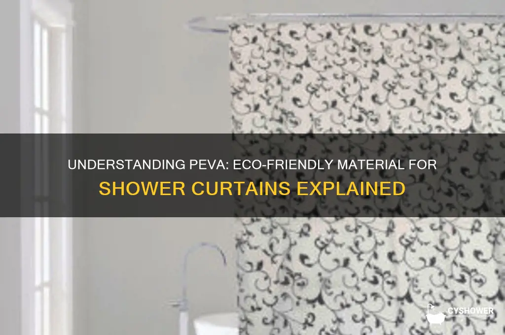 what is peva in shower curtains