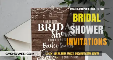 Bridal Shower Invitation Etiquette: Dos, Don’ts, and Must-Knows