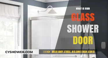 Rain Glass Shower Doors: Stylish Privacy and Modern Bathroom Elegance