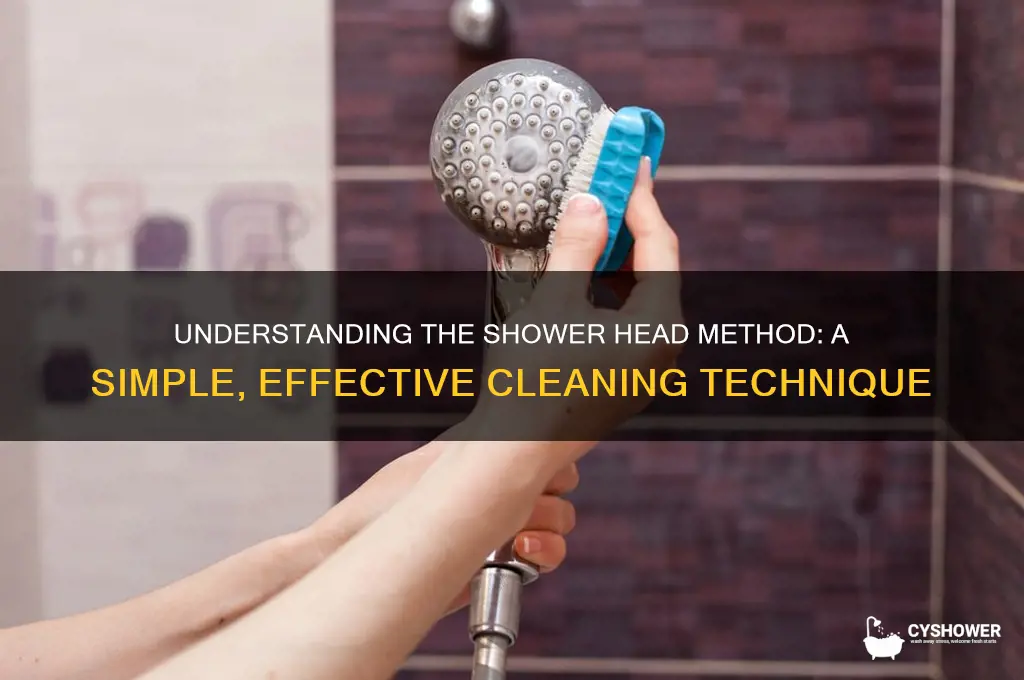 what is shower head method