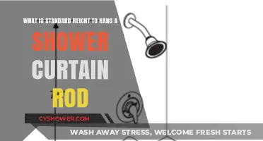 Optimal Shower Curtain Rod Height: A Guide to Perfect Placement