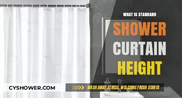 Standard Shower Curtain Height: A Guide to Perfect Bathroom Fit