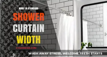 Standard Shower Curtain Width: Essential Measurements for a Perfect Fit
