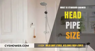 Standard Shower Head Pipe Size: A Comprehensive Guide for Homeowners