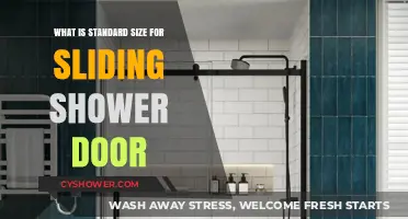 Standard Sliding Shower Door Sizes: A Comprehensive Guide for Your Bathroom