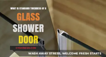 Standard Glass Shower Door Thickness: A Comprehensive Guide for Homeowners