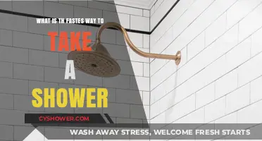 Quickest Shower Tips: Efficient Cleaning in Record Time