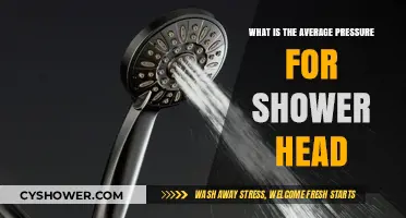 Optimal Shower Experience: Understanding Average Shower Head Pressure