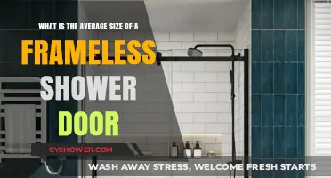 Frameless Shower Door Sizes: Average Dimensions Explained
