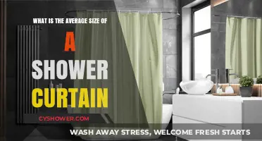 Standard Shower Curtain Sizes: Finding the Perfect Fit for Your Bathroom
