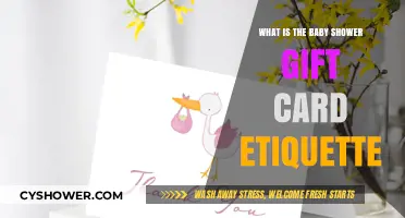 Decoding Baby Shower Gift Card Etiquette: A Comprehensive Guide