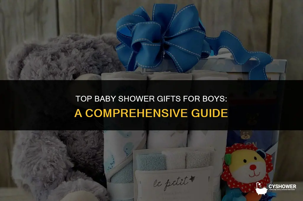 what is the best baby shower gift for a boy