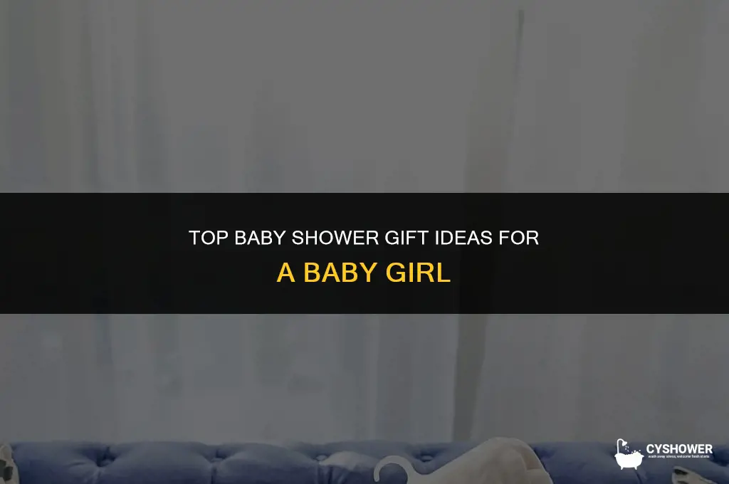 what is the best baby shower gift for a girl