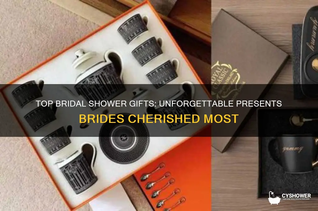 what is the best bridal shower gift you ever received