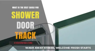 Top Shower Door Track Caulk: Waterproof, Durable, and Easy Application