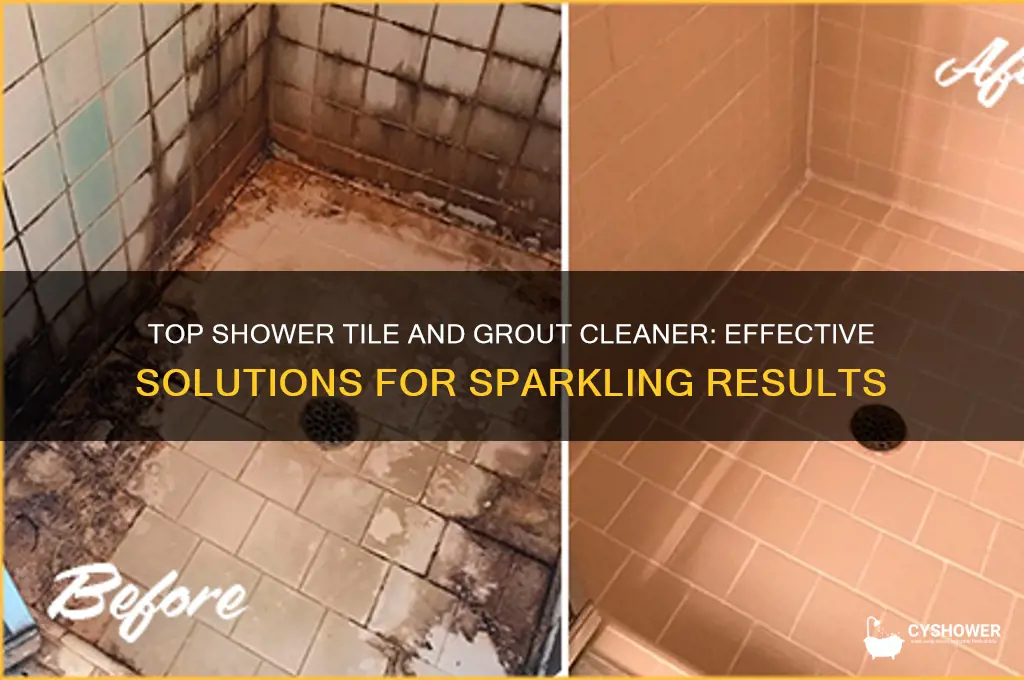what is the best cleaner for shower tile and grout
