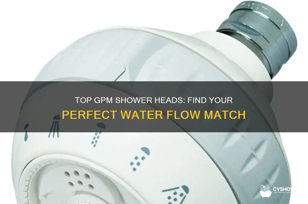what is the best gpm shower head
